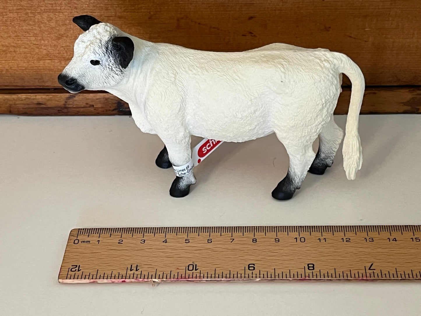 Farm Animals for Dollhouse Play - GALLOWAY COW by Schleich