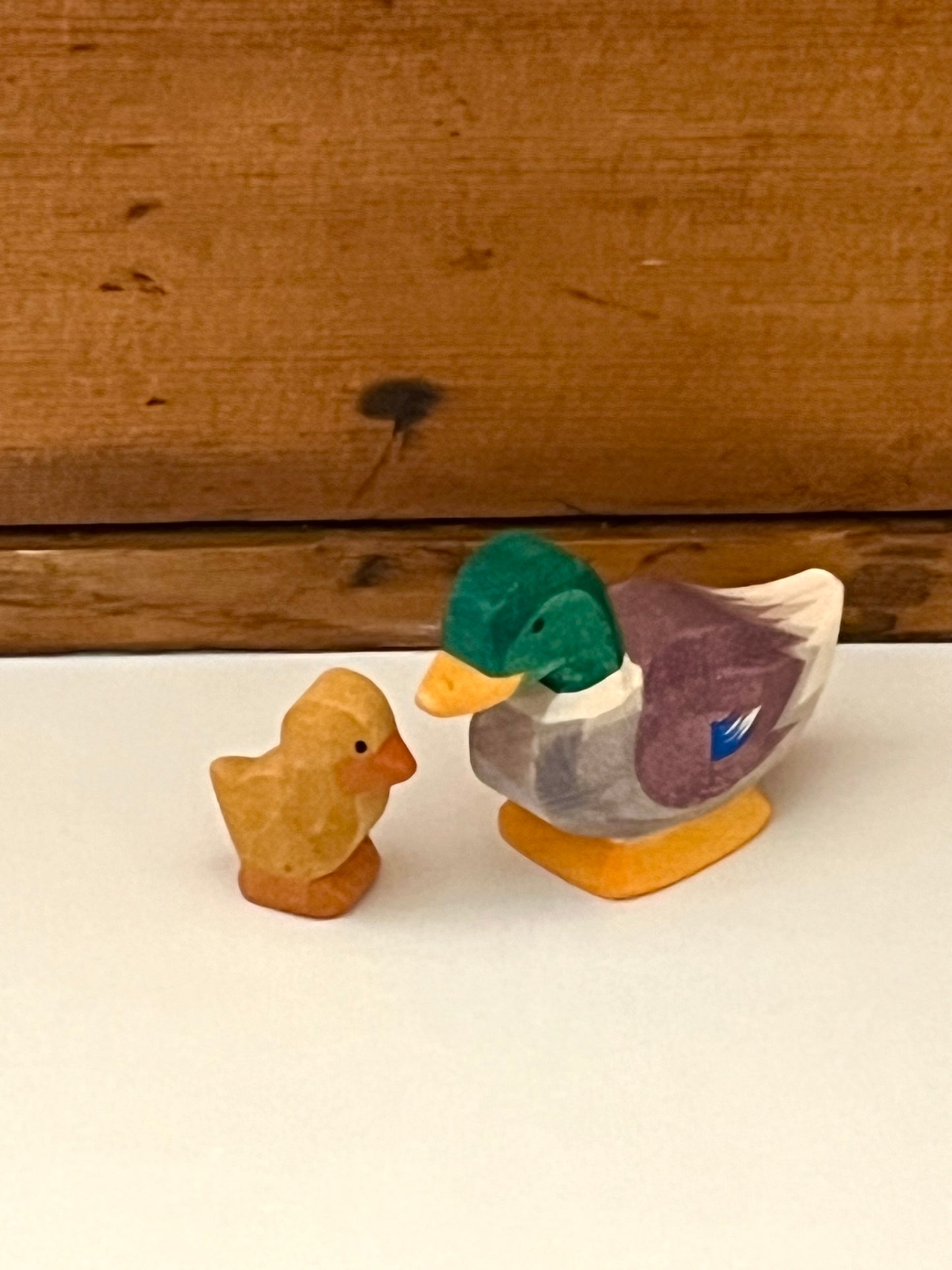 Wooden Dollhouse Play - DUCK, DRAKE