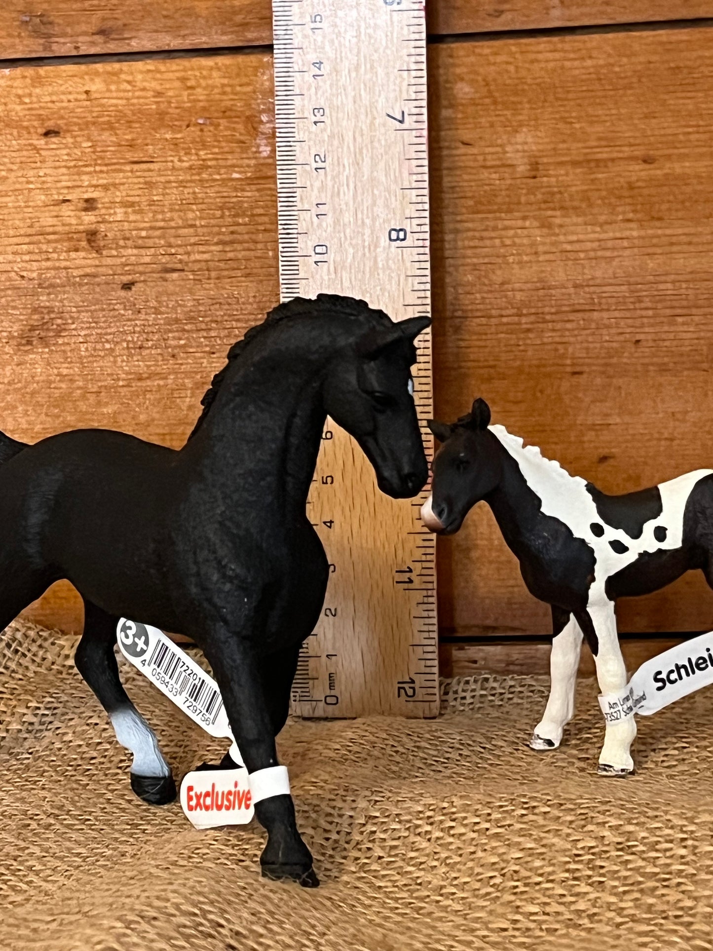 Farm Animals for Dollhouse Play - HOLSTEINER HORSE