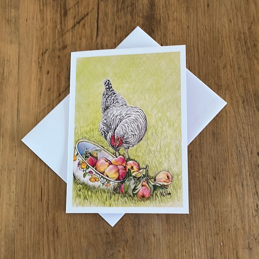 Greeting Cards - Art from the Heart CHICKEN & APPLES