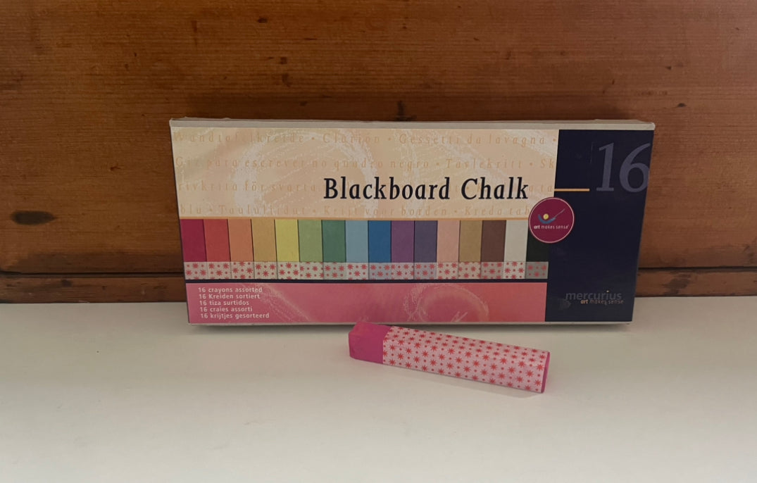 BLACKBOARD CHALK, Art - 16 colours!