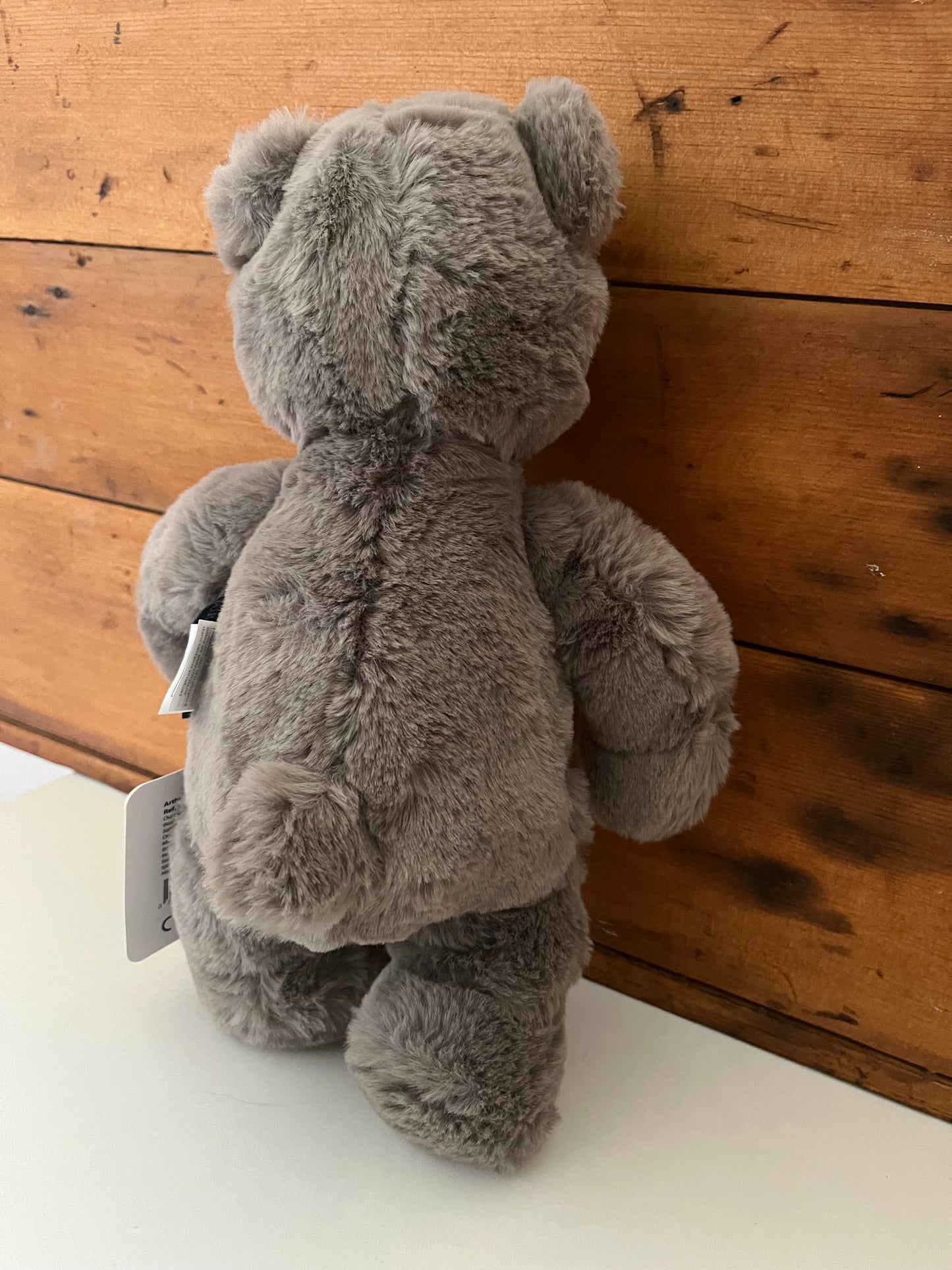 Soft Stuffed Animal for Baby - GREY BEAR