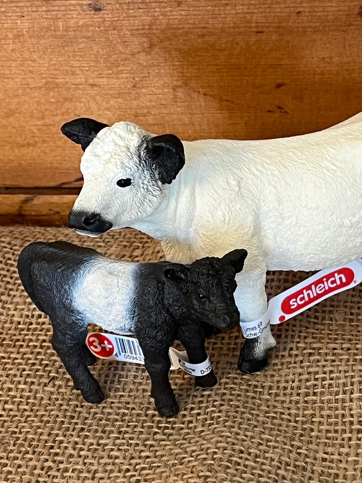 Farm Animals for Dollhouse Play - GALLOWAY CALF by Schleich