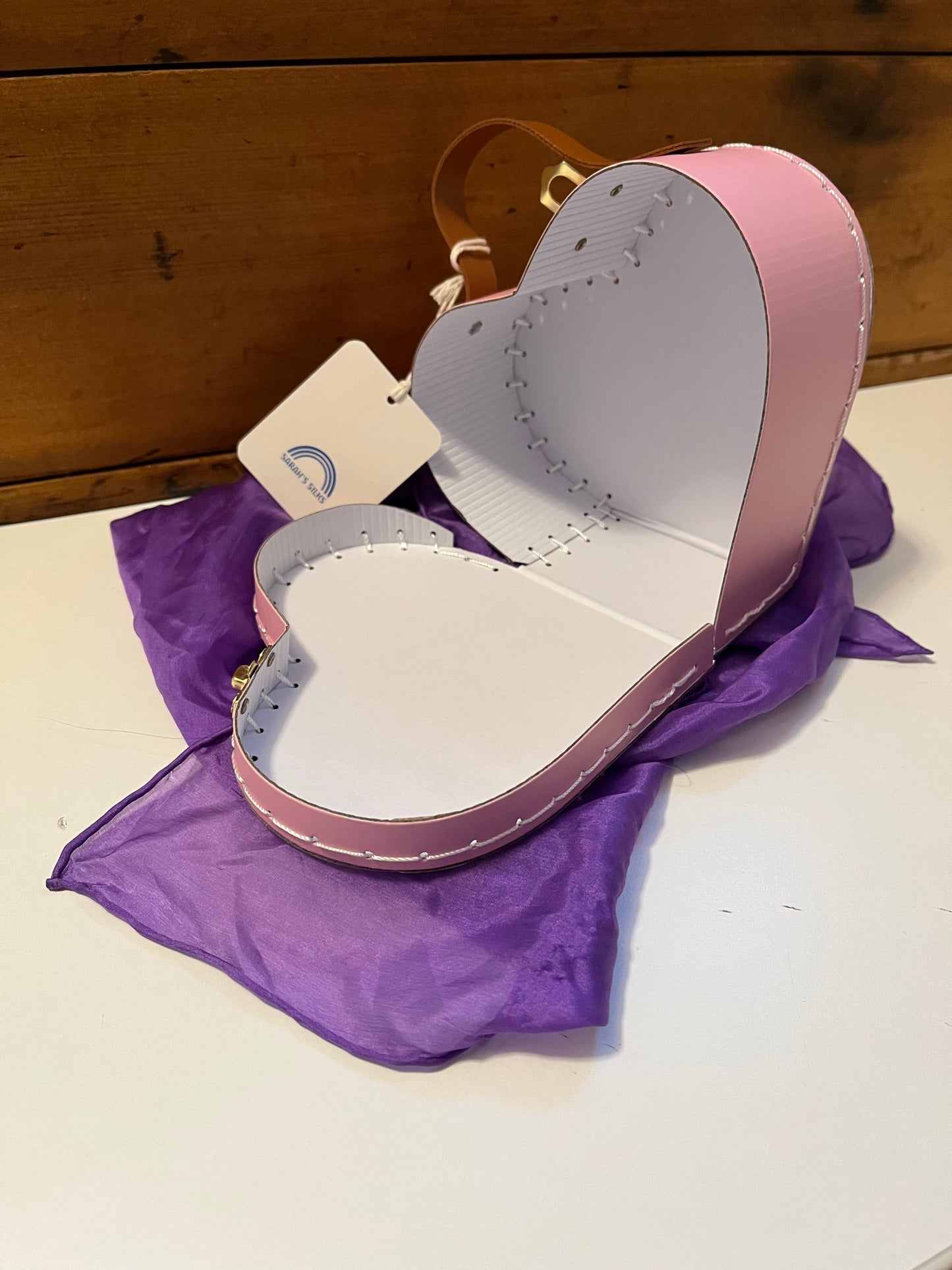 Keeping House -  HEART SUITCASE, with Carrying Handle
