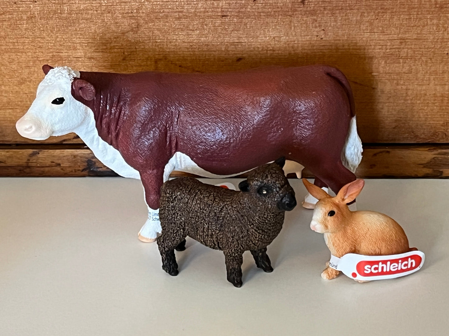 Farm Animals for Dollhouse Play - SHETLAND SHEEP by Schleich