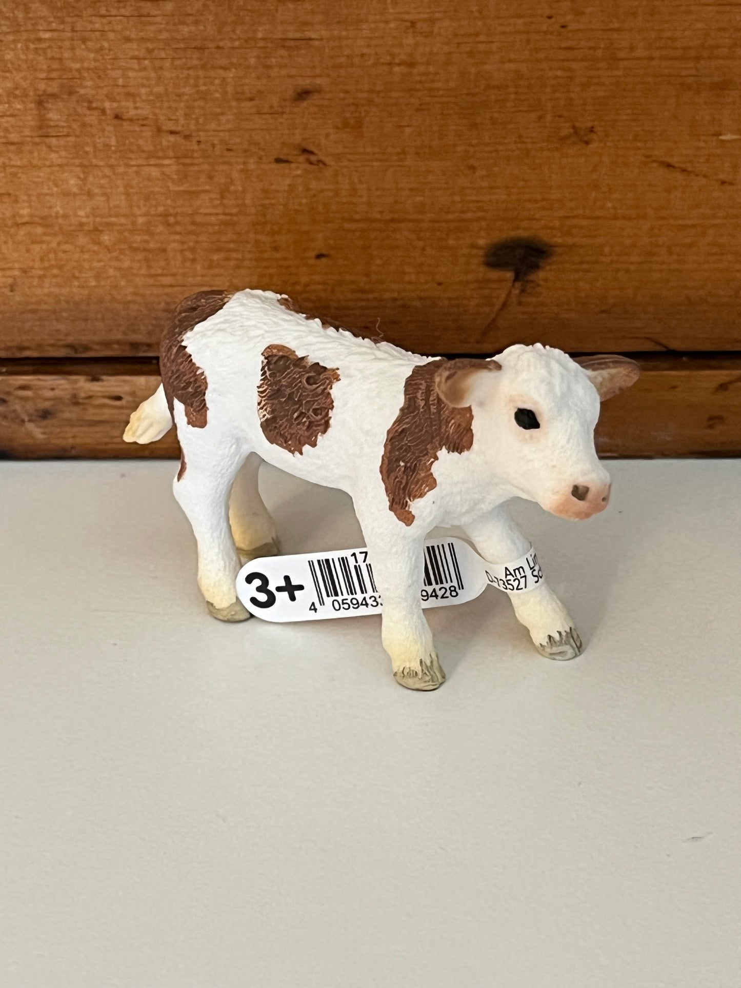 Farm Animals for Dollhouse Play - SIMMENTAL CALF by Schleich