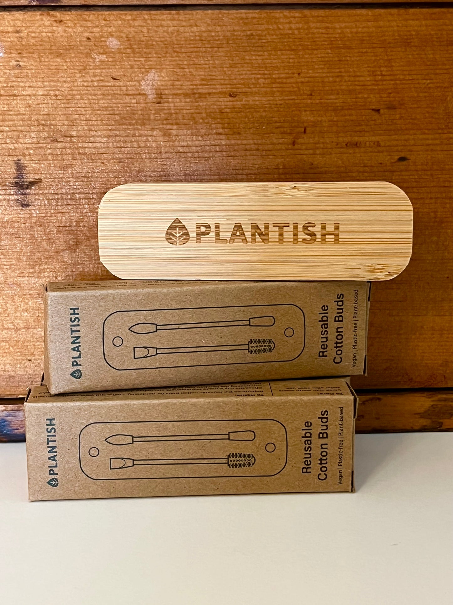 Eco Friendly Holistic Reusable EAR BUDS from Plantish