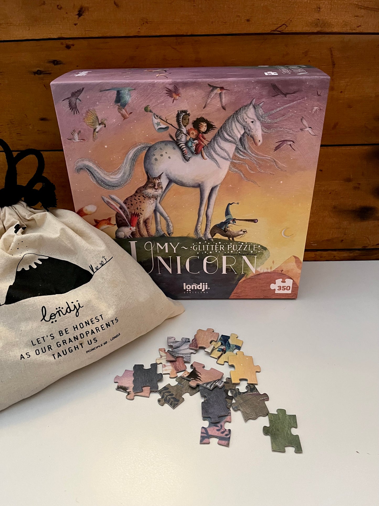 Puzzle - Mythical MY UNICORN, 350 pieces!