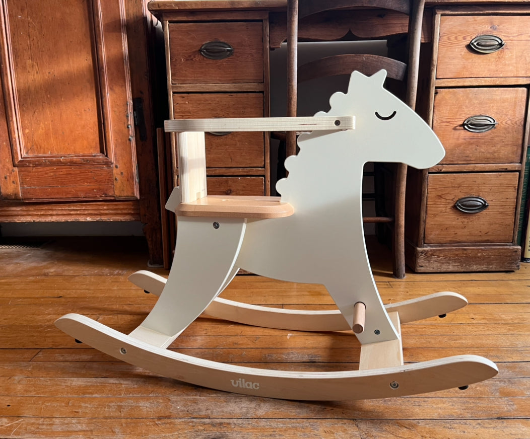 ROCKING HORSE to RIDE, all Wood for Baby