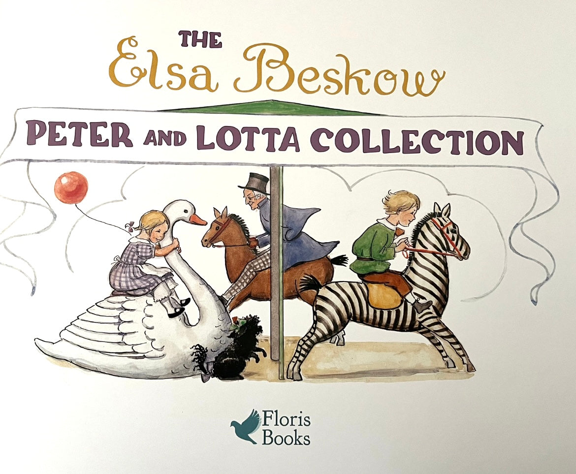 Children's Picture Books - The Elsa Beskow PETER AND LOTTA COLLECTION, 4 stories!