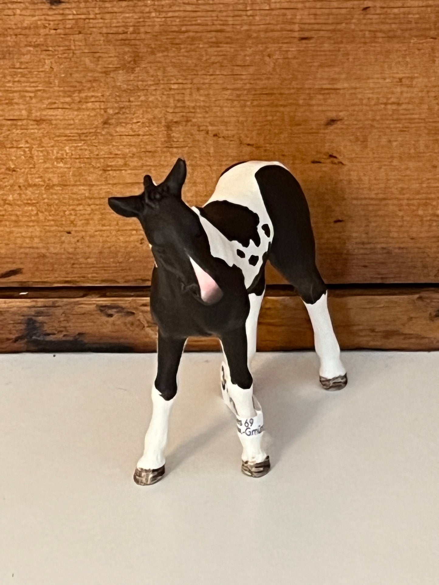 Farm Animals for Dollhouse Play - PINTO FOAL by Schleich