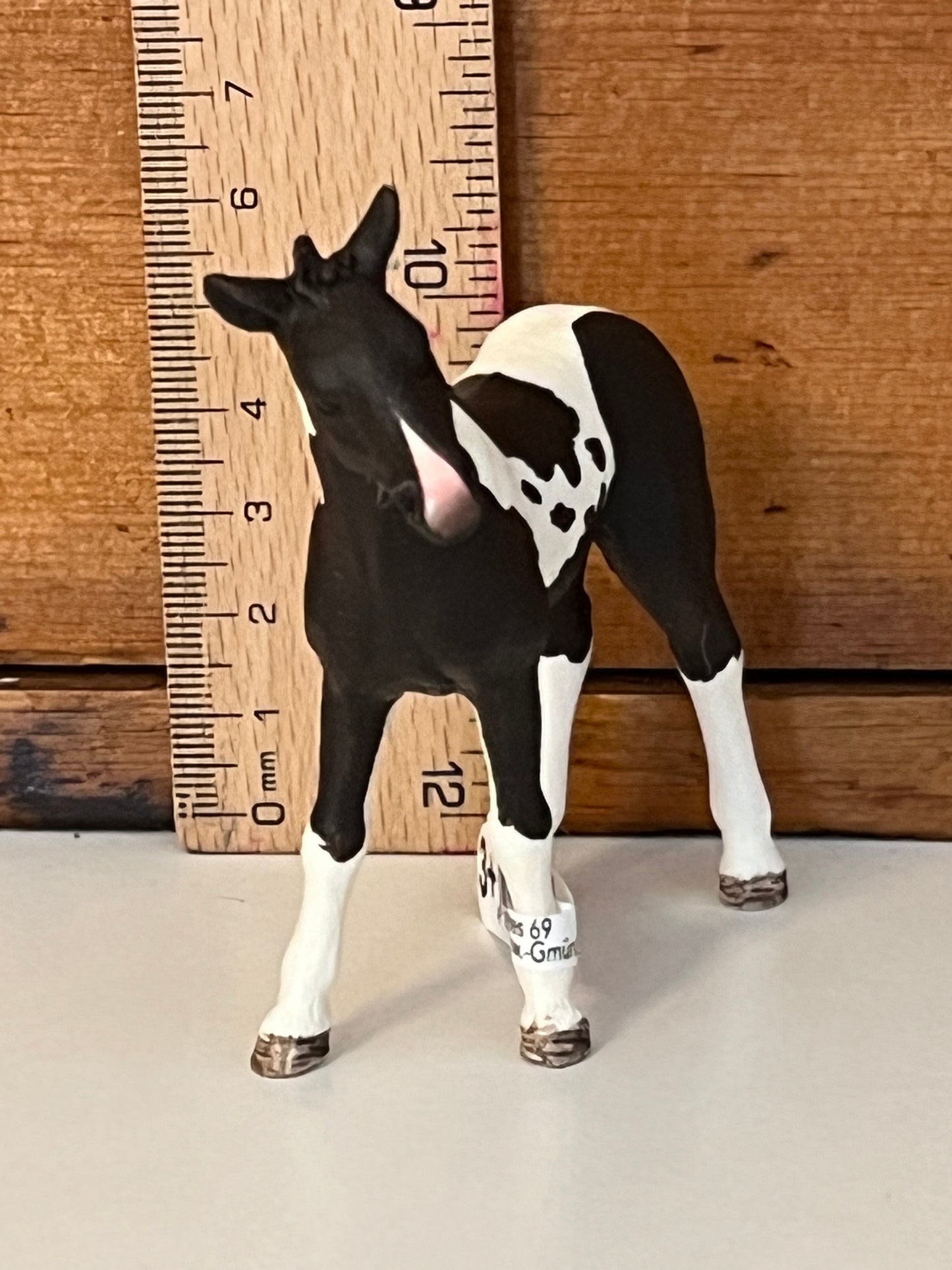 Farm Animals for Dollhouse Play - PINTO FOAL by Schleich