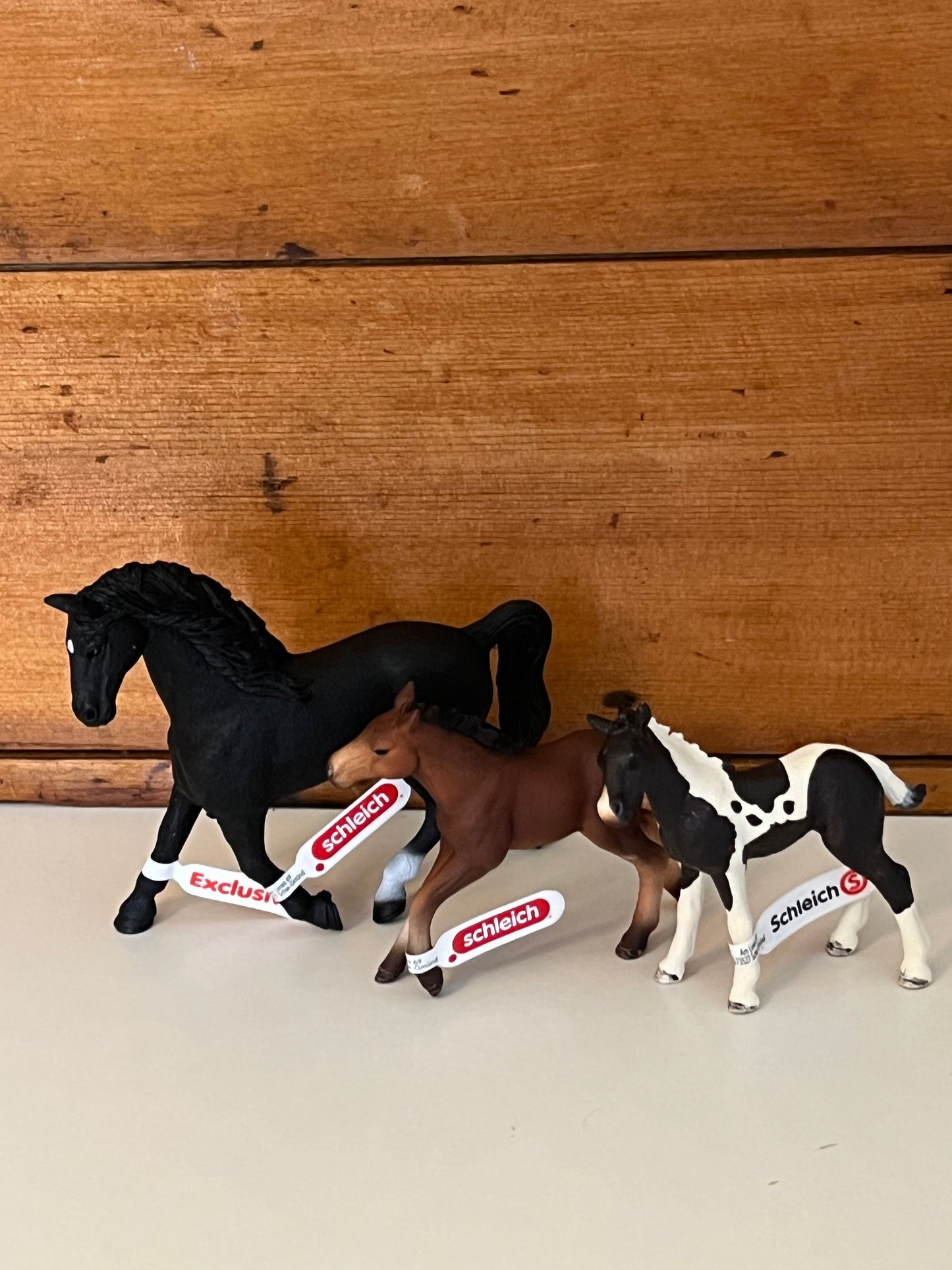 Farm Animals for Dollhouse Play - CHESTNUT FOAL by Schleich