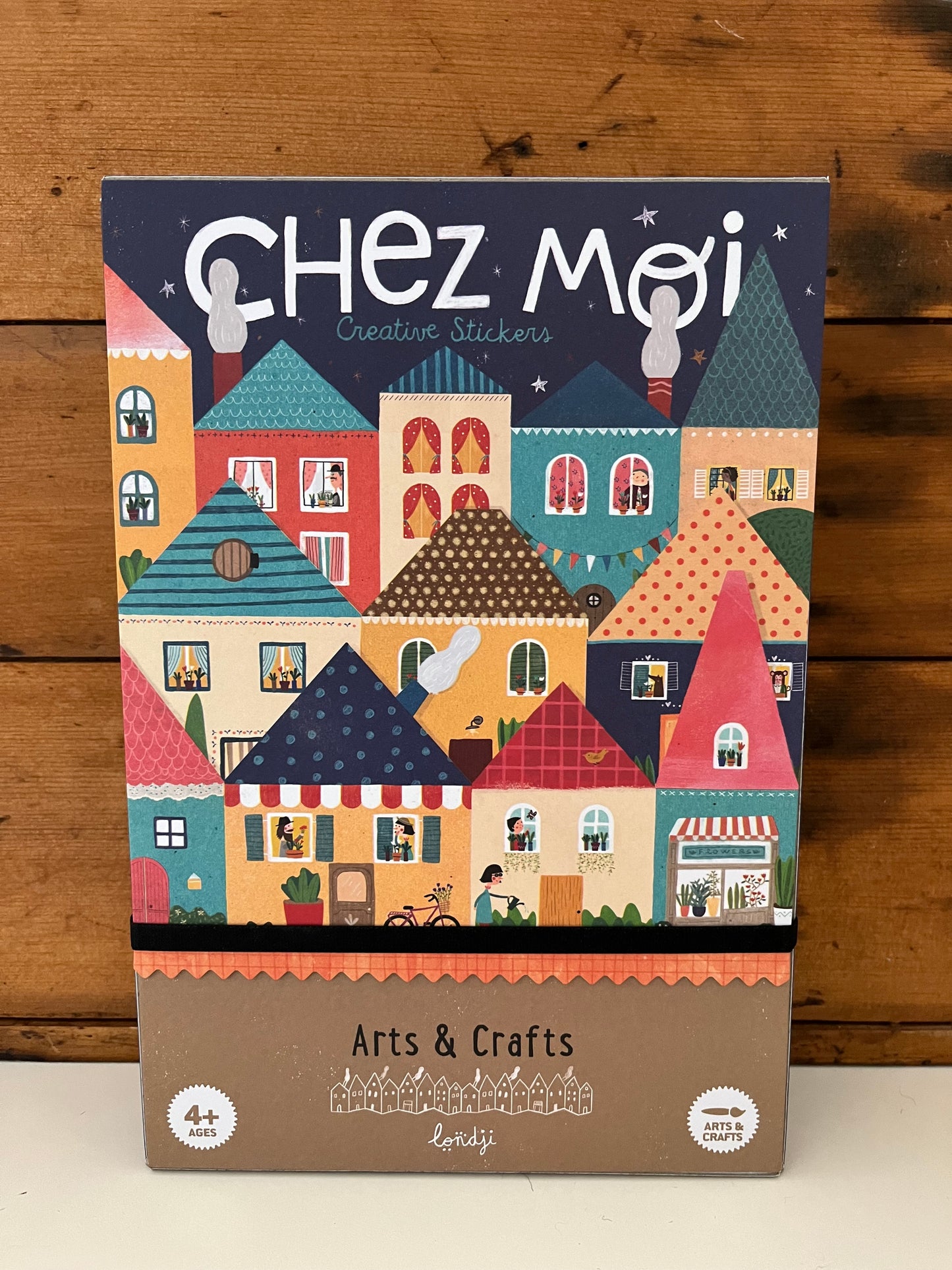 Activity Game Set, Art - WELCOME CHEZ-MOI!, create your village with over 185 stickers!