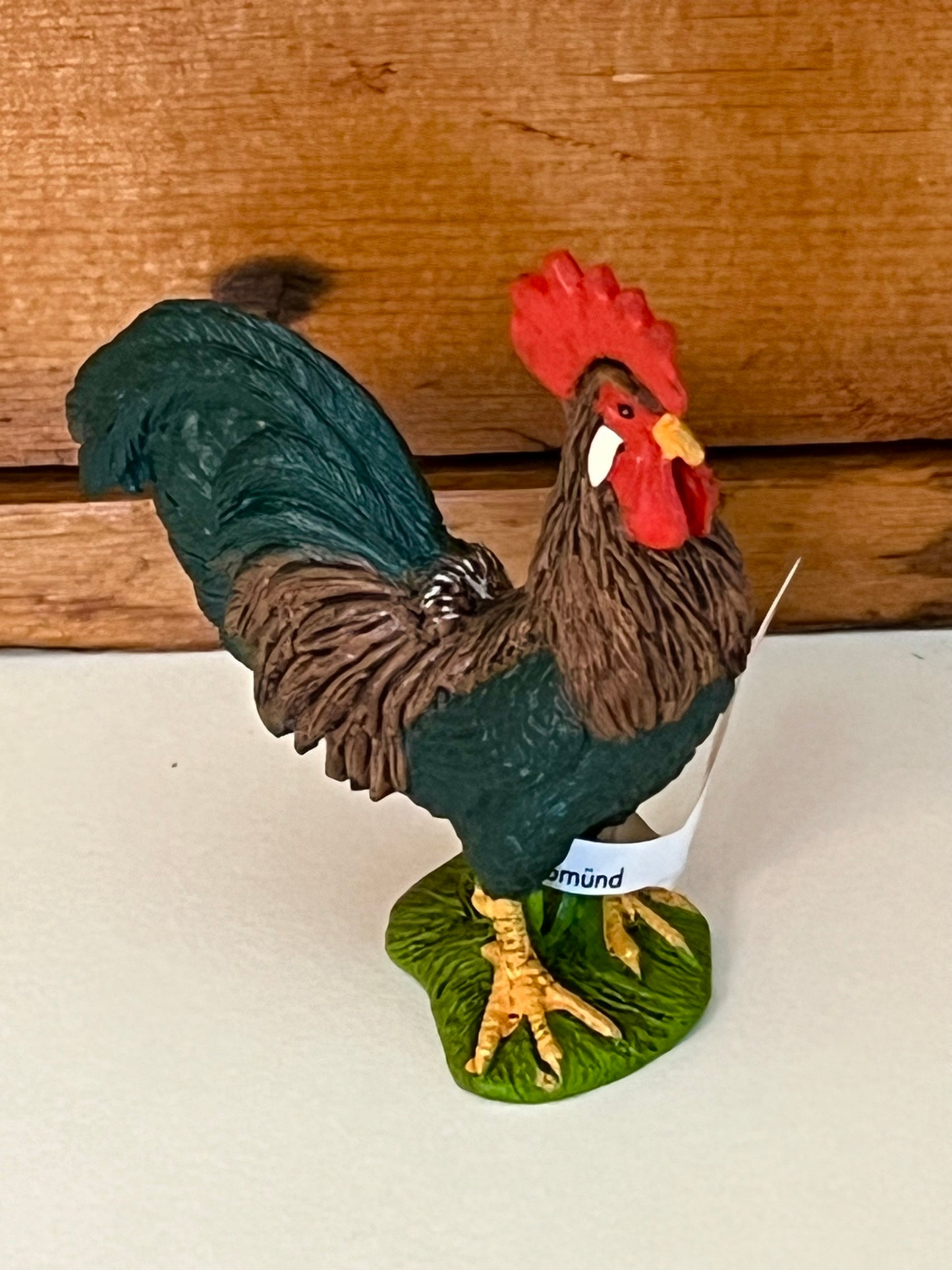 Farm Animals for Dollhouse Play - ROOSTER and HEN by Schleich, 2 choices!