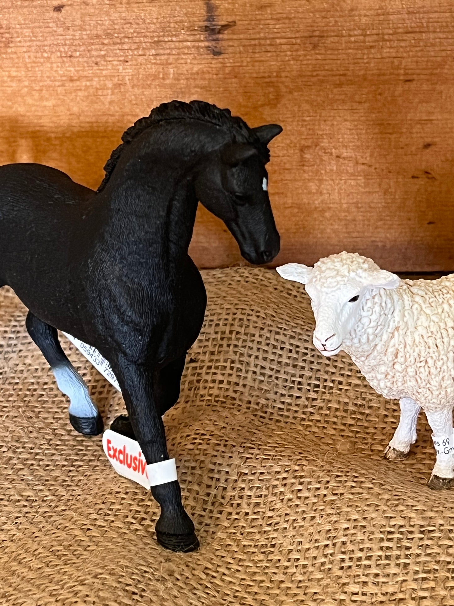 Farm Animals for Dollhouse Play - HOLSTEINER HORSE