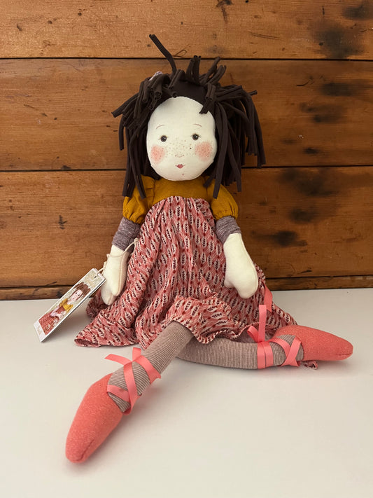 Soft Doll - RAG DOLL in a Dress, 18 inches