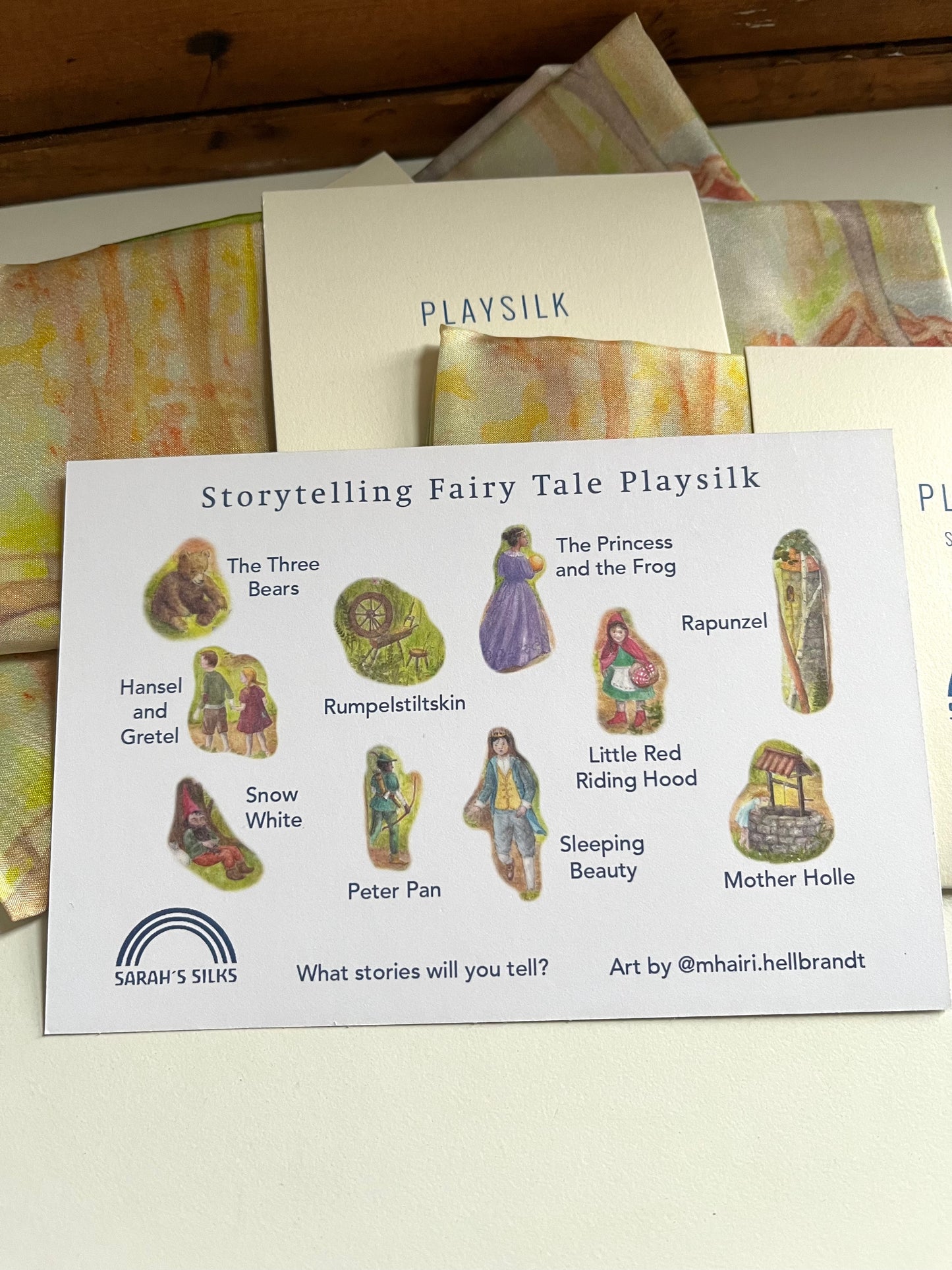 PlayCloths - Silk FAIRYTALE Storytelling Scene