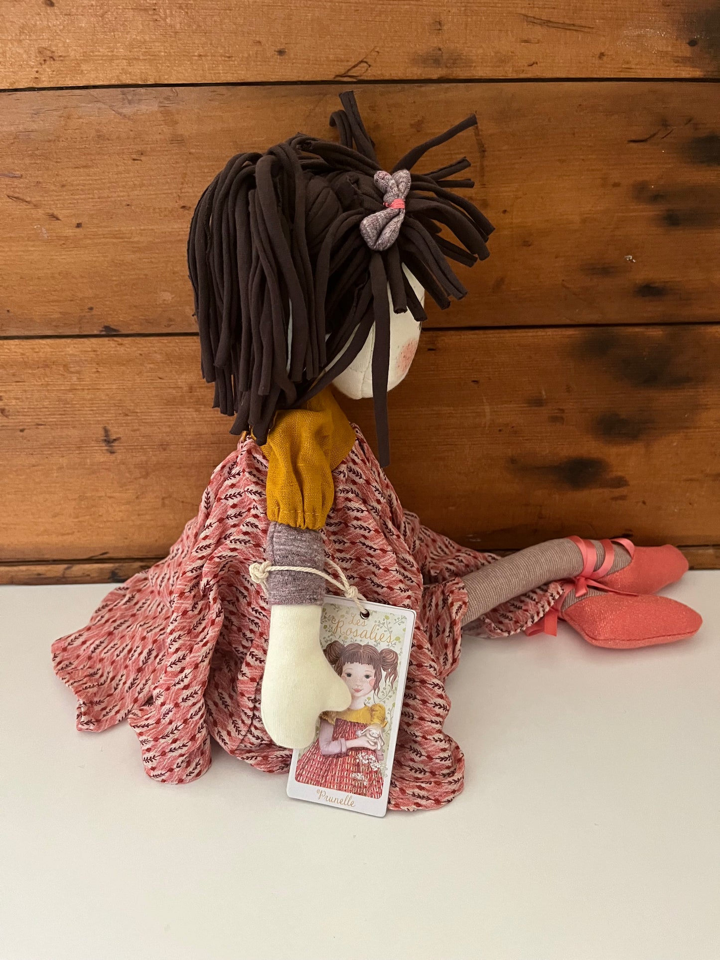 Soft Doll - RAG DOLL in a Dress, 18 inches