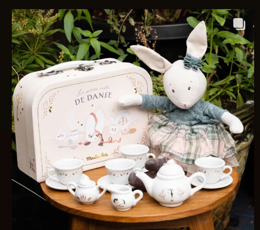 Soft Doll - RAG RABBIT DOLL, en jupe (14 pouces)