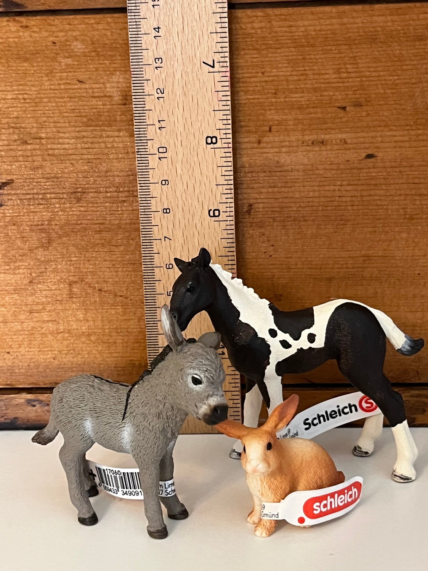 Farm Animals for Dollhouse Play - DONKEY FOAL by Schleich