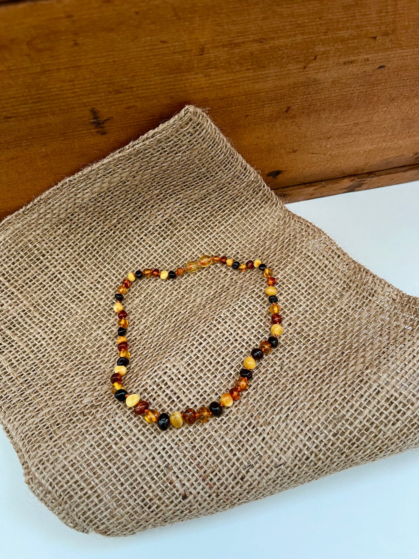 AMBER NECKLACE - for Baby, or young child, 2 choices!