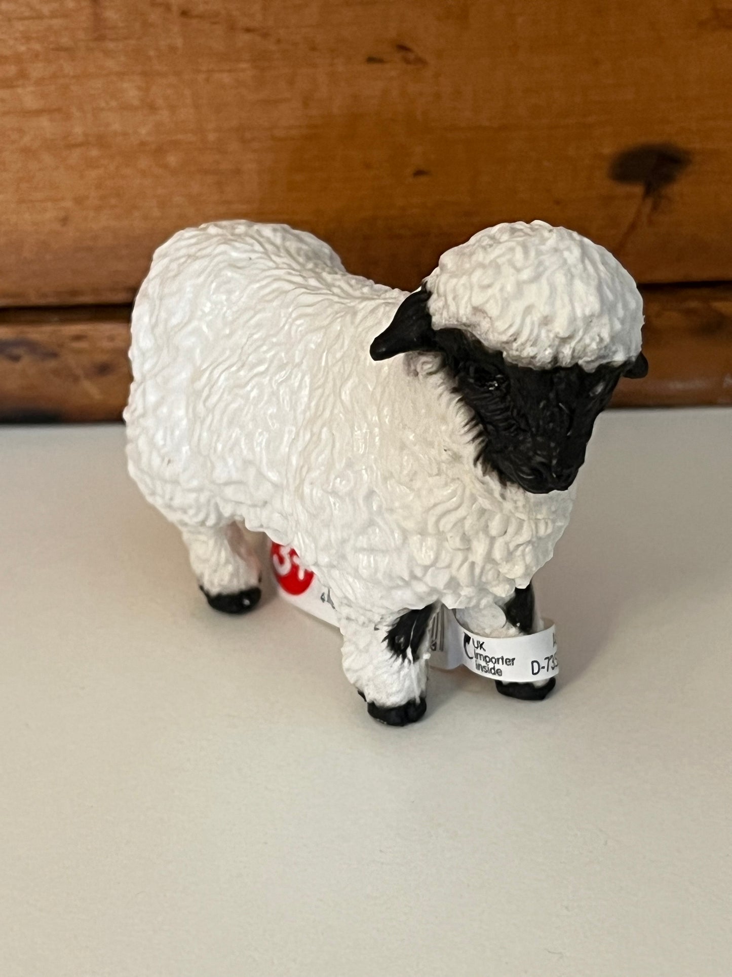 Farm Animals for Dollhouse Play - VALAIS BLACKNOSE SHEEP by Schleich