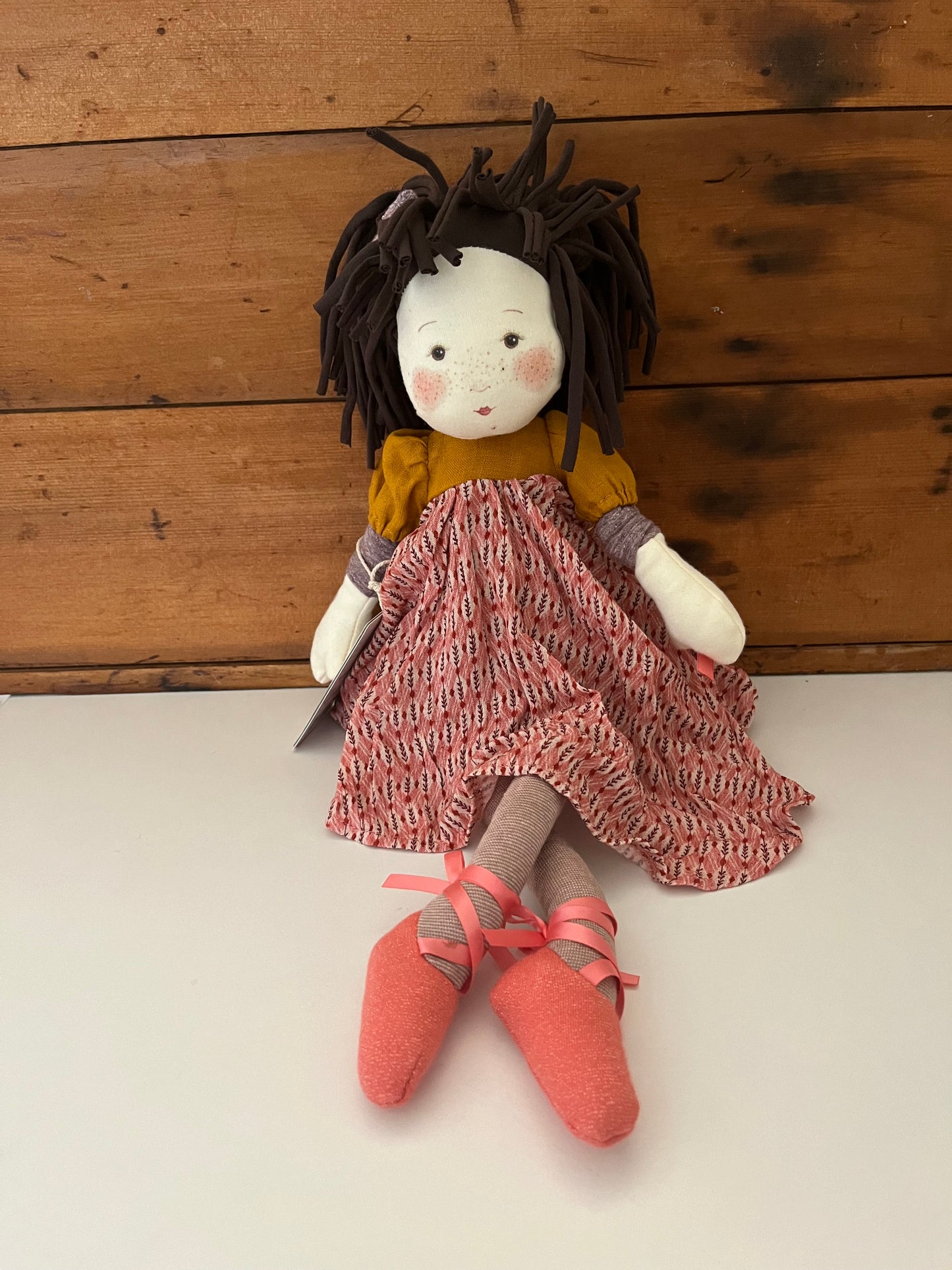 Soft Doll - RAG DOLL in a Dress, 18 inches