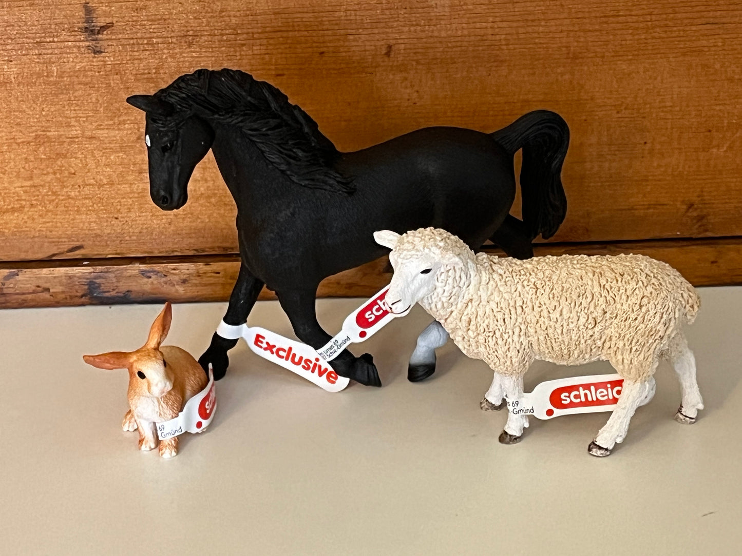 Farm Animals for Dollhouse Play - HOLSTEINER HORSE