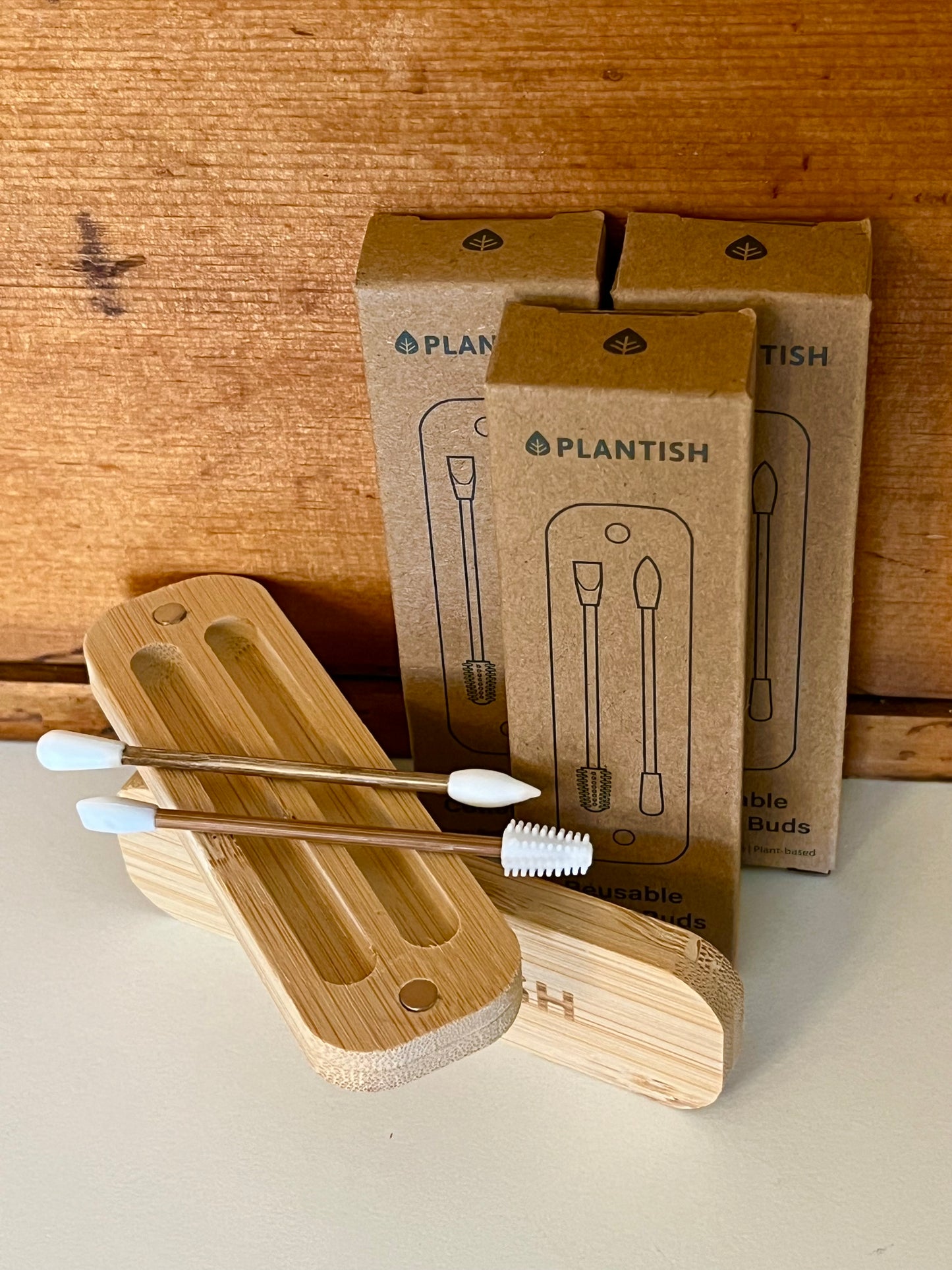 Eco Friendly Holistic Reusable EAR BUDS from Plantish