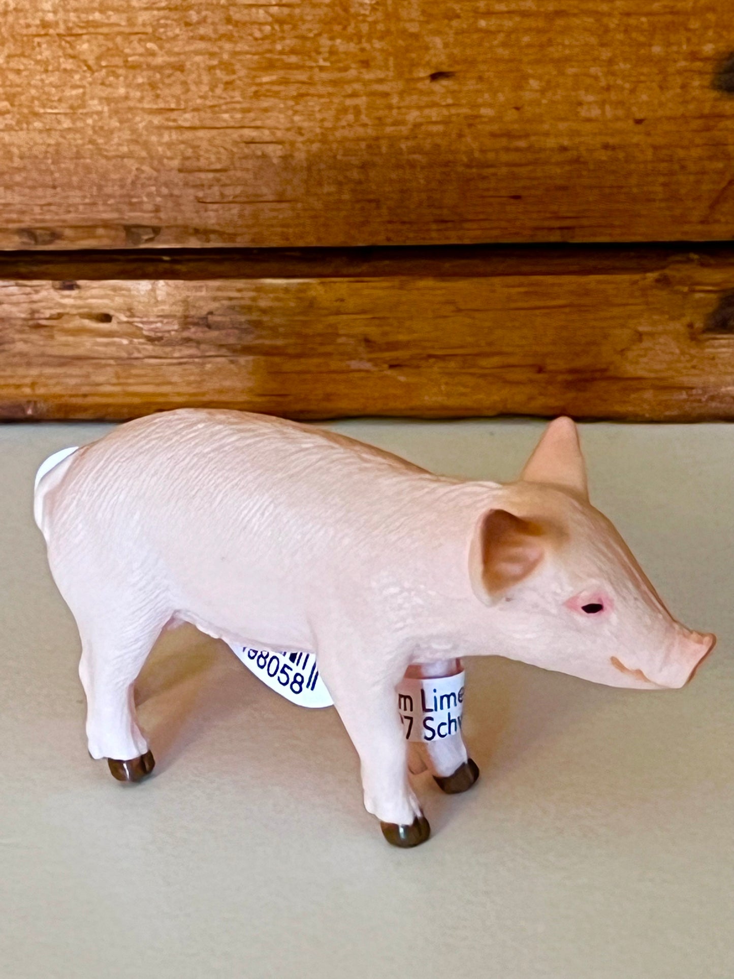 Farm Animals for Dollhouse Play - PINK PIGLET by Schleich