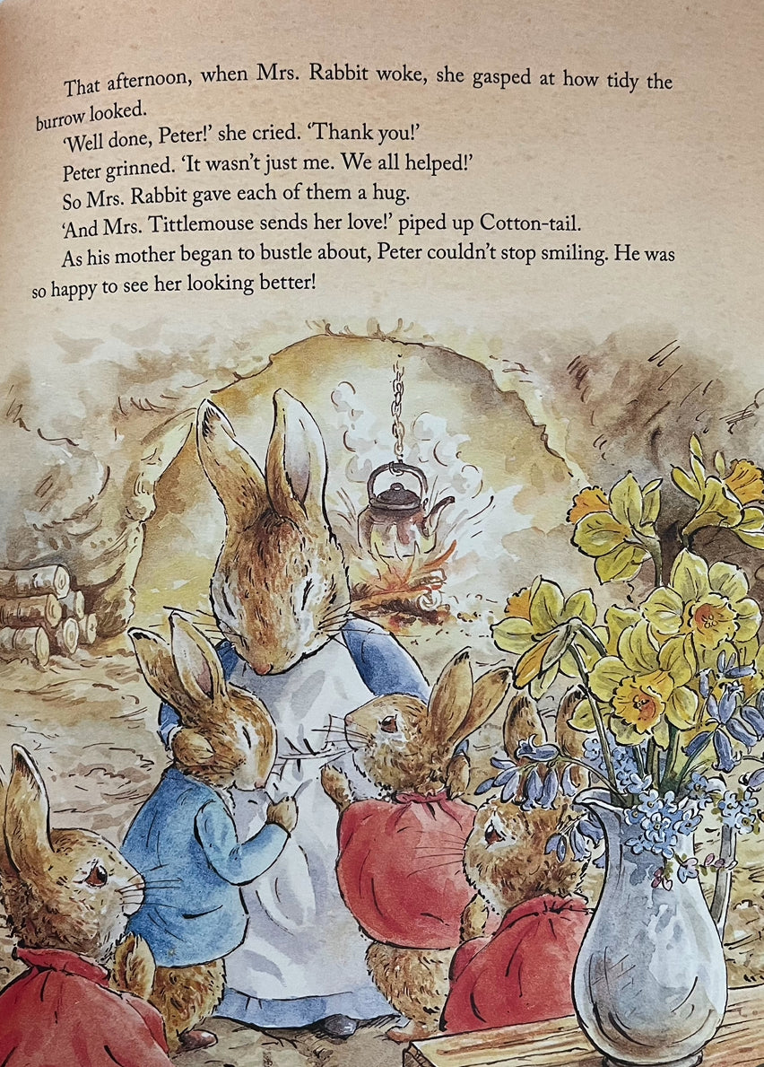 Children's Picture Chapter Book - PETER RABBIT'S TALES FROM THE COUNTRYSIDE, with Crafting Ideas!