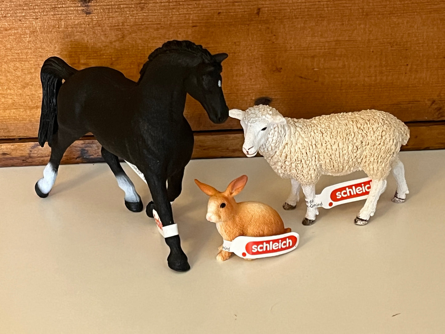 Farm Animals for Dollhouse Play - HOLSTEINER HORSE