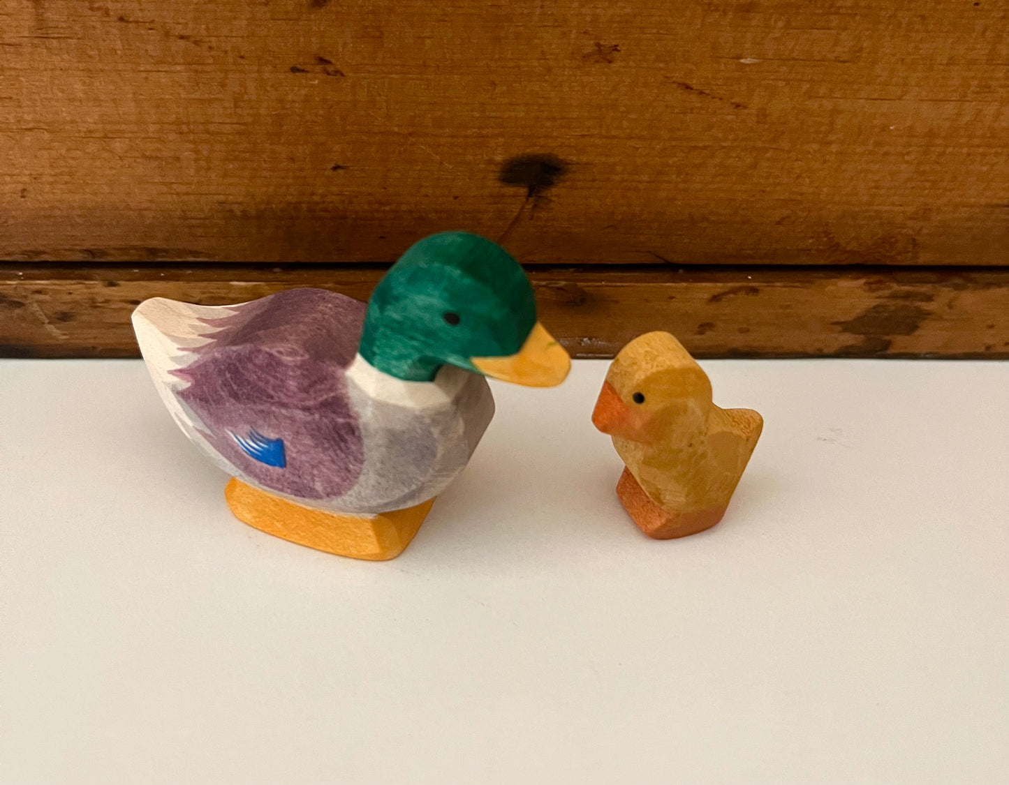 Wooden Dollhouse Play - DUCK, DRAKE