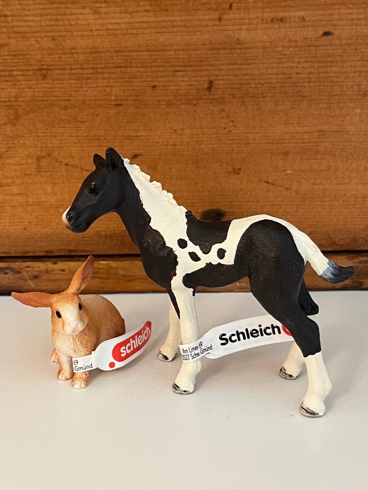 Farm Animals for Dollhouse Play - RABBIT (sitting) by Schleich