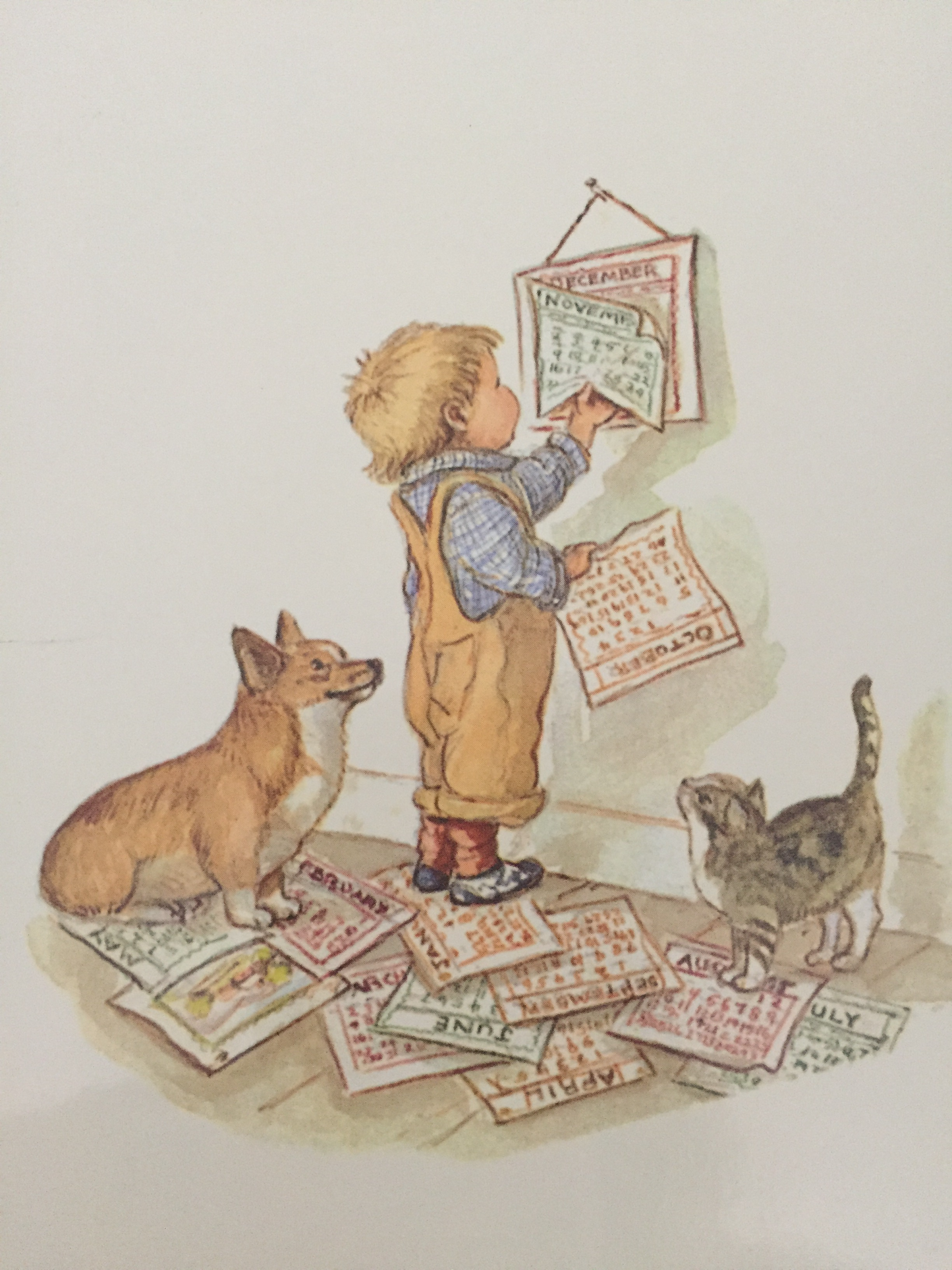 Children's Picture Book - Tasha Tudor's A TIME TO KEEP