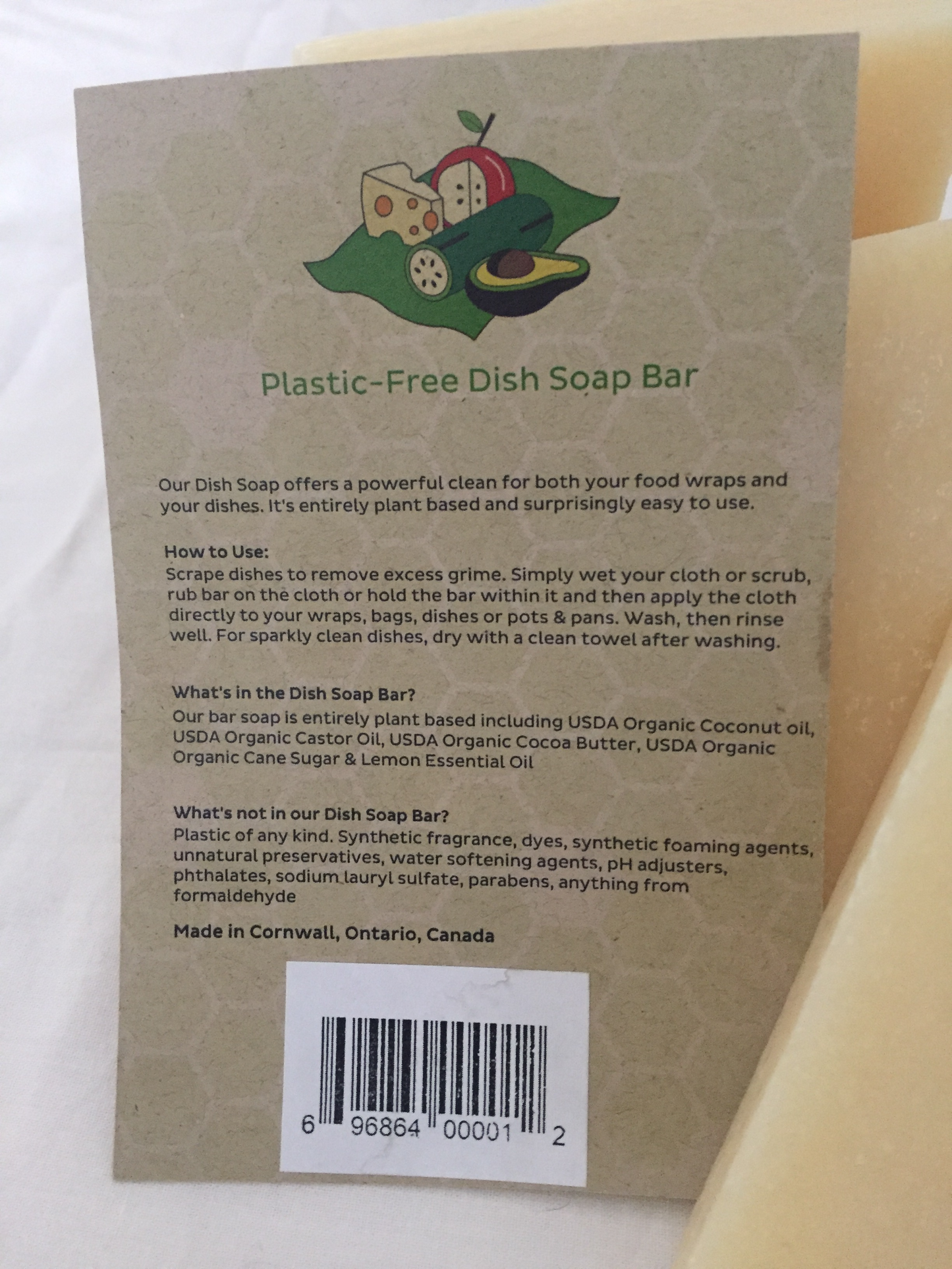 EcoHome - KITCHEN DISH SOAP BAR