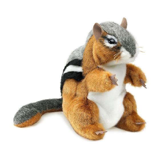 Soft Puppet Toy - CHIPMUNK Hand Puppet (Large)