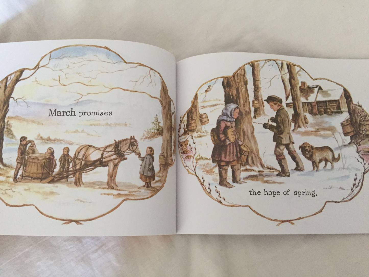 Children's Picture Book - Tasha Tudor's AROUND the YEAR