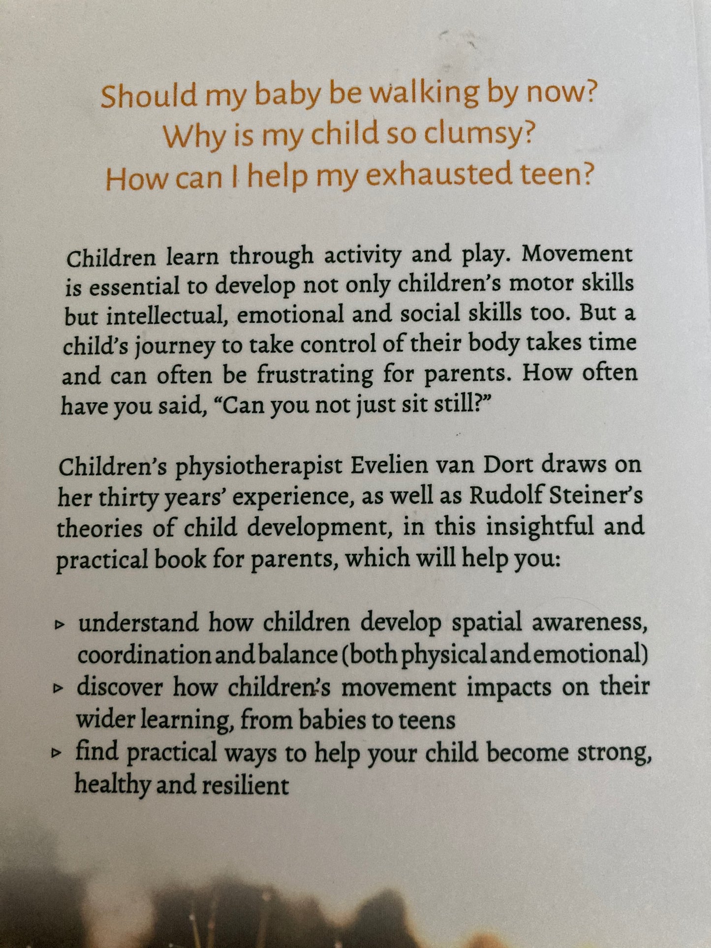 Parenting  Resource Book - WHY DON'T CHILDREN SIT STILL