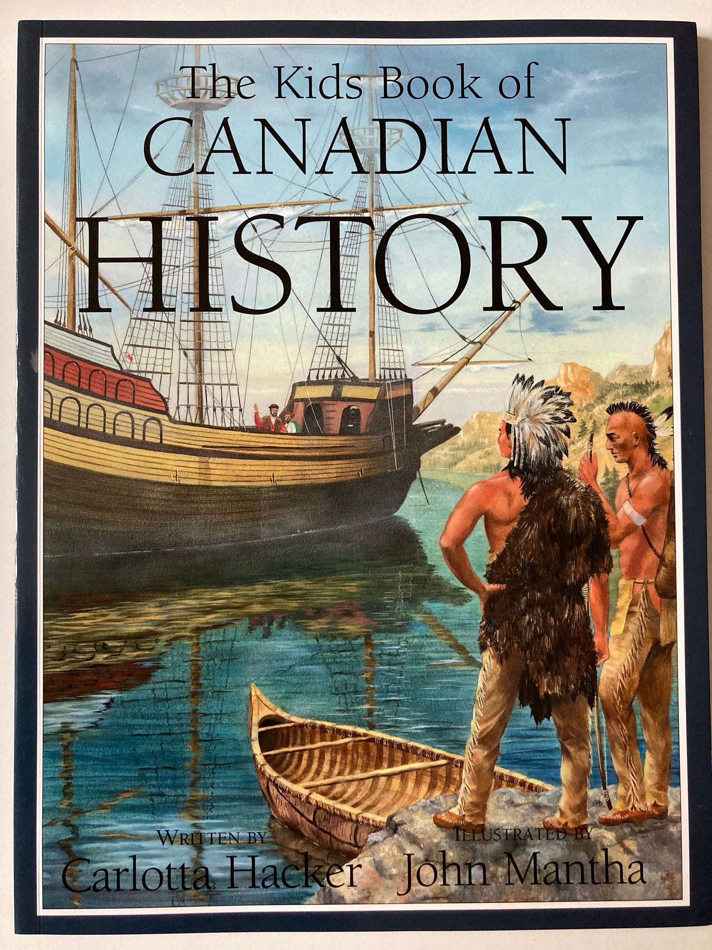 Livre éducatif - Le livre pour enfants sur l'HISTOIRE CANADIENNE