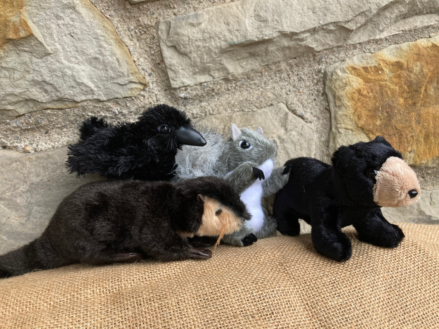 Soft Mini Puppet Set - SPRING BABY ANIMALS