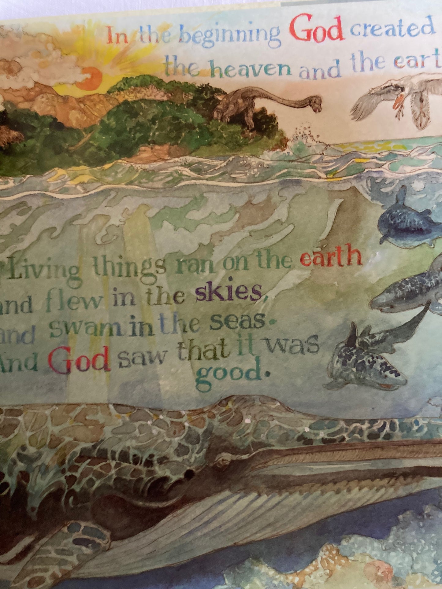 Livre d'images pour enfants - L'Arche de Noé