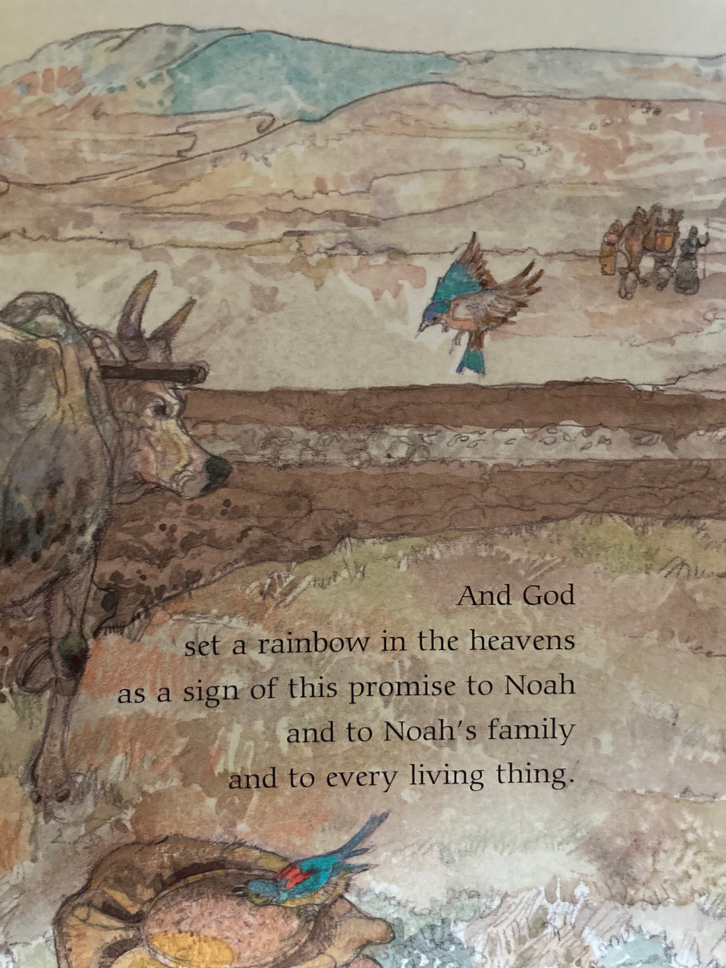 Livre d'images pour enfants - L'Arche de Noé