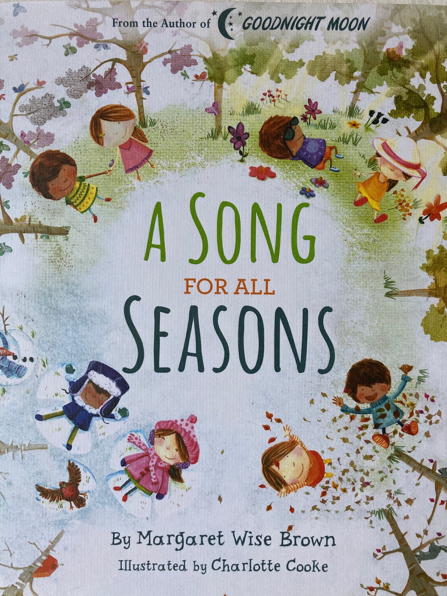 Livre d'images pour enfants - UNE CHANSON POUR TOUTES LES SAISONS