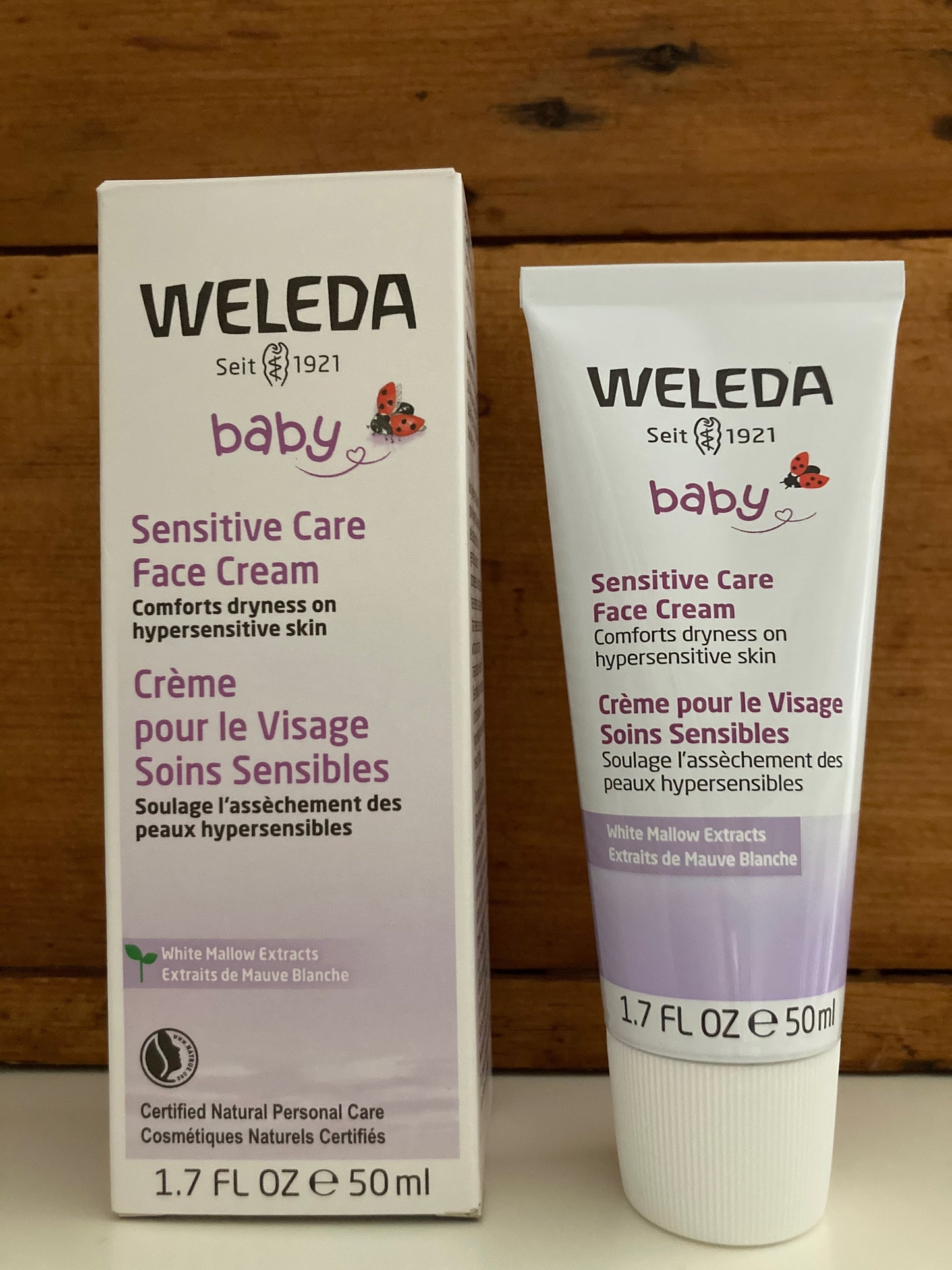 Weleda Baby - CRÈME VISAGE SOIN Sensible à LA MAUVETTE BLANCHE