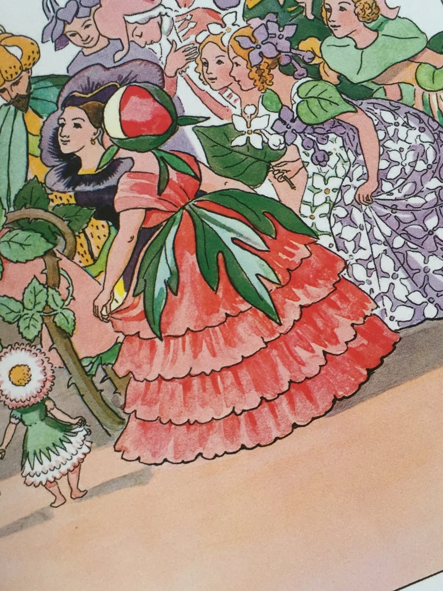 Livre d'images pour enfants - LA FÊTE DES FLEURS, format mini