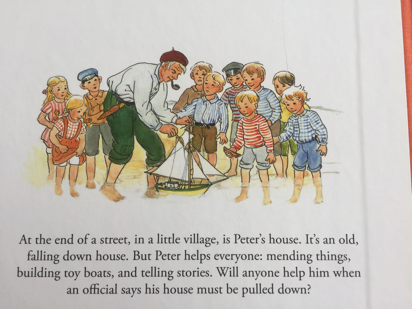 Livre d'images pour enfants - LA VIEILLE MAISON DE PETER