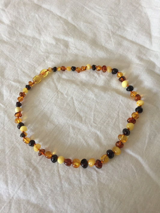 AMBER NECKLACE - for Baby, or young child