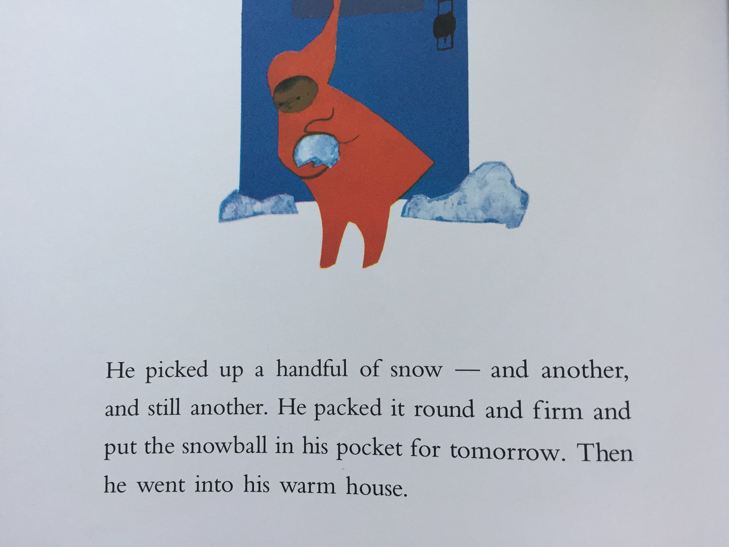 Livre d'images pour enfants - THE SNOWY DAY, édition 50e anniversaire